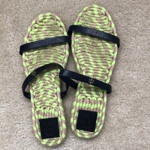 New Tory Burch Slip-On Sandals